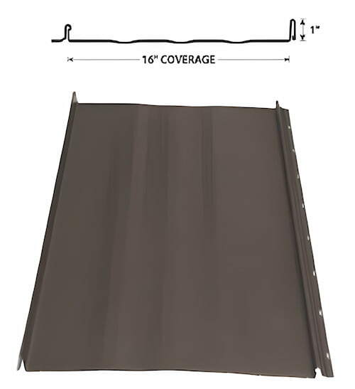 Lifetime Metal Sales EnduraLoc 1.0 panel. Image courtesy of www.LifetimeMetalSales.com. Lifetime Metal Sales EnduraLoc 1.0 panel. Image courtesy of www.LifetimeMetalSales.com.