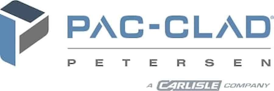 Pac-Clad Peterson roof logo. Image courtesy of www.pac-clad.com.