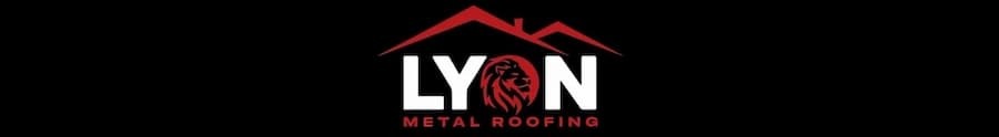 Lyon Metal Roofing branding for high-quality standing seam and trapezoidal metal panels. Image courtesy of www.LyonMetalRoofing.com