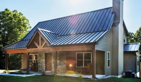 Mansea standing seam roof. Image courtesy of www.ManSeaMetal.com.