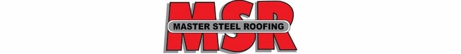 Master Steel Roofing logo banner, a premier manufacturer of high-quality steel panel systems. Image courtesy of www.MasterSteelRoofing.com