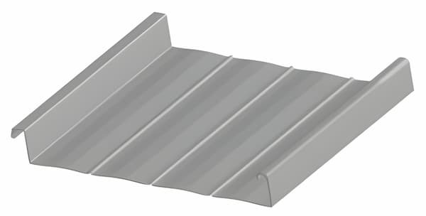 MBCI BattenLok HS standing seam panel. Image courtesy of www.MBCI.com.