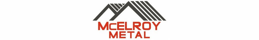 McElroy Metal company logo. Image courtesy of www.McElroyMetal.com. McElroy Metal company logo. Image courtesy of www.McElroyMetal.com.