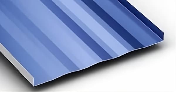 B&M Metal Roofing Medallion II panel. Image courtesy of www.BMMetalRoofing.com.