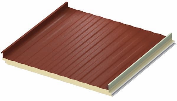 Metl Span CFR standing seam panel. Image courtesy of www.MetlSpan.com. Metl Span CFR standing seam panel. Image courtesy of www.MetlSpan.com.
