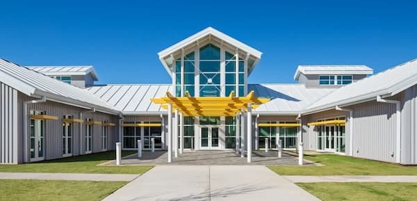 Metl Span standing seam roof system. Image courtesy of www.MetlSpan.com. Metl Span standing seam roof system. Image courtesy of www.MetlSpan.com.