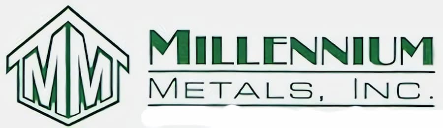 Millennium Metals, Inc company logo. Image courtesy of www.MMI2000.net.