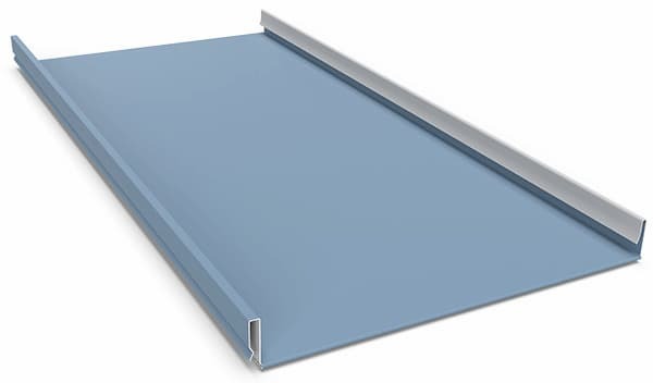 Metal Roofing Systems MRS 2000 panel. Image courtesy of www.MetalRoofingSystems.com. Metal Roofing Systems MRS 2000 panel. Image courtesy of www.MetalRoofingSystems.com.