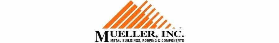 Mueller Inc company logo banner. Mueller Inc company logo. Image courtesy of www.MuellerInc.com.