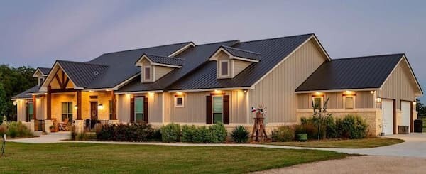 Mueller Inc standing seam roof system. Image courtesy of www.MuellerInc.com.