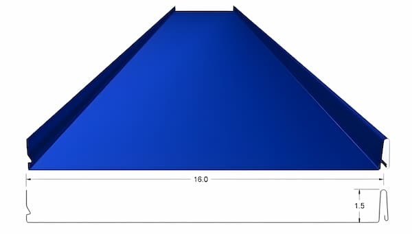 Snap Star Snap Lock Panel by North Star Metals - Non-Penetrating Fall Protection. Image courtesy of www.NorthStarMetals.com.