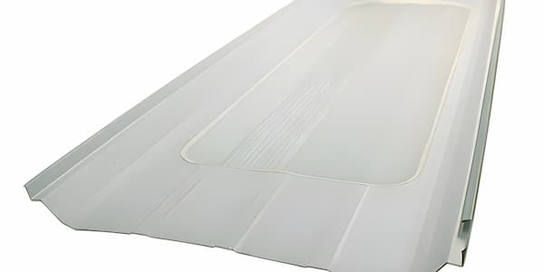 Nucor Building Systems CFR Translucent panel. Image courtesy of www.NucorBuildingSystems.com.