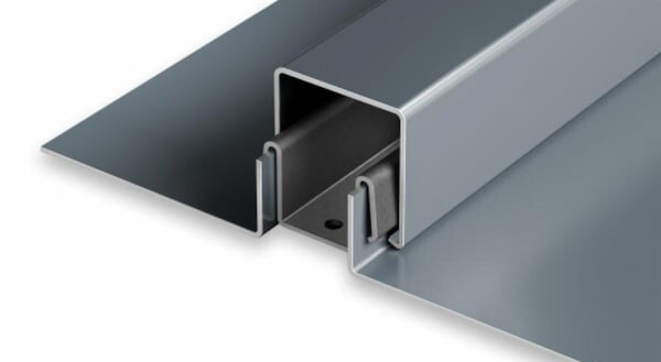 Pac-Clad Peterson Snap-On Batten standing seam roof panel. Image courtesy of www.Pac-Clad.com. Pac-Clad Peterson Snap-On Batten standing seam roof panel. Image courtesy of www.Pac-Clad.com.