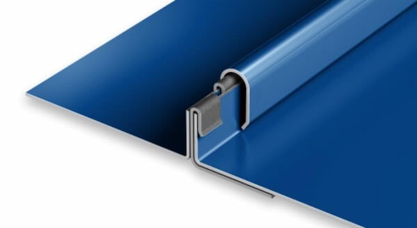 Pac-Clad Peterson Snap-On Seam standing seam roof panel. Image courtesy of www.Pac-Clad.com. Pac-Clad Peterson Snap-On Seam standing seam roof panel. Image courtesy of www.Pac-Clad.com.