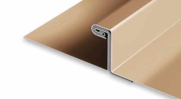 Pac-Clad Peterson Tite-Loc standing seam roof panel. Image courtesy of www.Pac-Clad.com. Pac-Clad Peterson Tite-Loc standing seam roof panel. Image courtesy of www.Pac-Clad.com.