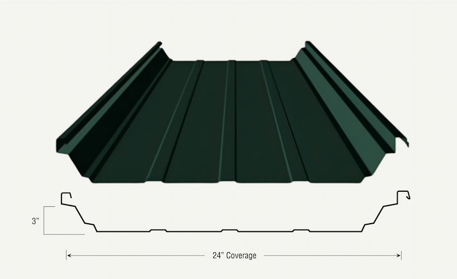 Rigid Hi-Tech panel profile. Image courtesy of www.RigidBuilding.com.