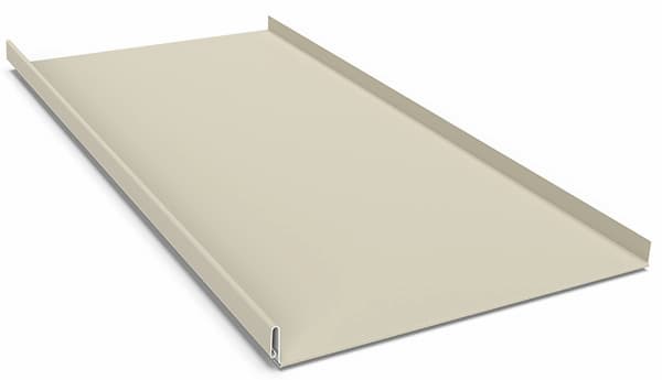 Metal Roofing Sytems MRS 1000 panel. Image courtesy of www.MetalRoofingSystems.com.