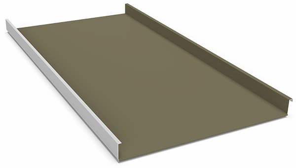 Metal Roofing Sytems MRS 1500 panel. Image courtesy of www.MetalRoofingSystems.com.