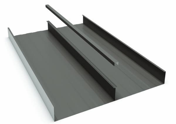 Metal Roofing Sytems MRS 3000 panel. Image courtesy of www.MetalRoofingSystems.com.