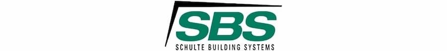 Schulte Building Systems company logo. Image courtesy of www.SBSLP.com.