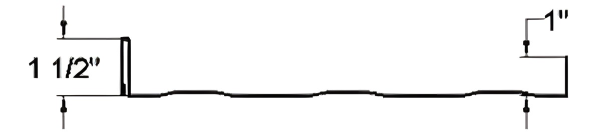 CTMRS ShurLock 150 panel profile. Image courtesy of www.CTMRS.com.