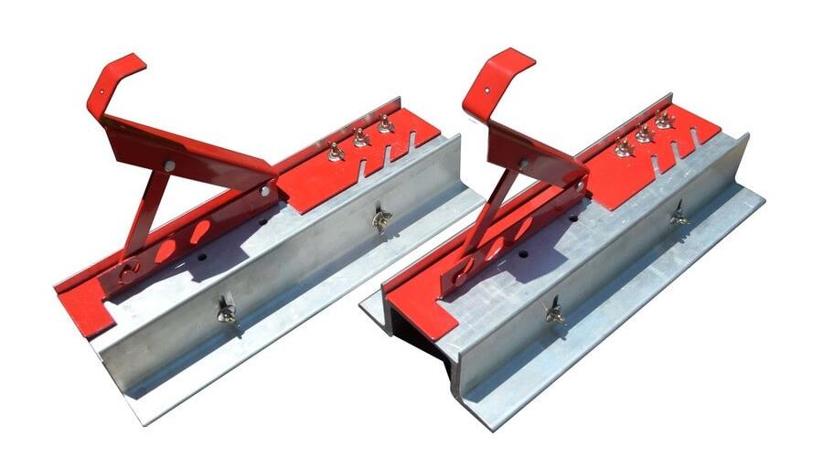 SSRA2 Roof Jack adapter mounts walkboards ont o standing seam metal roofs with zero penetrations.