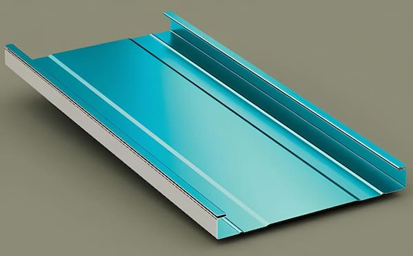 Tremco Roofing TremLock T-238 panel. Image courtesy of www.TremCoRoofing.com. 