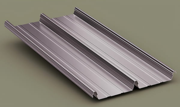 Tremco Roofing TremLock Tri-Rib I panel. Image courtesy of www.TremCoRoofing.com. 