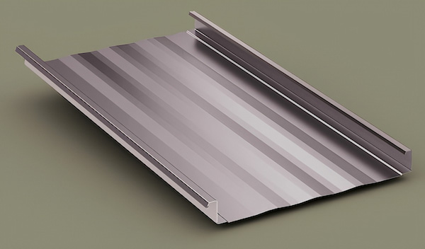 Tremco Roofing TremLock VP 2 panel. Image courtesy of www.TremCoRoofing.com. 