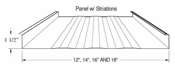 Ultra Seam US-150 panel profile. Image courtesy of www.UltraSeam.com.