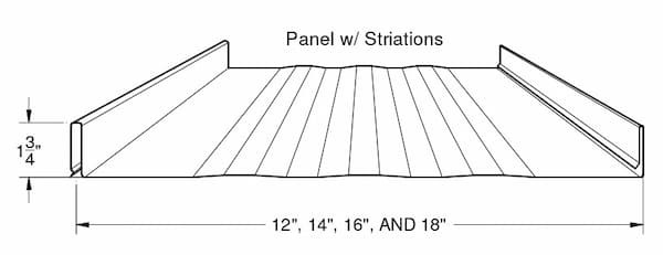 Ultra Seam US-175LS panel profile. Image courtesy of www.UltraSeam.com.