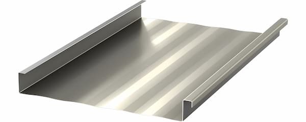 Union Corrugating ML200 standing seam panel. Image courtesy of www.UnionCorrugating.com.