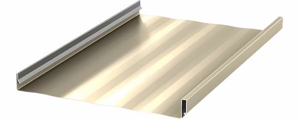 Union Corrugating SL175 standing seam panel. Image courtesy of www.UnionCorrugating.com.