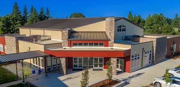 Varco Pruden standing seam roof system. Image courtesy of www.VarcoPruden.com.