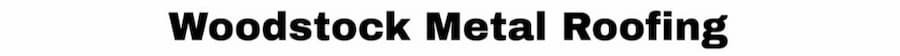 Official Woodstock Metal Roofing supplier logo. Image courtesy of www.woodstockmetalroofing.com